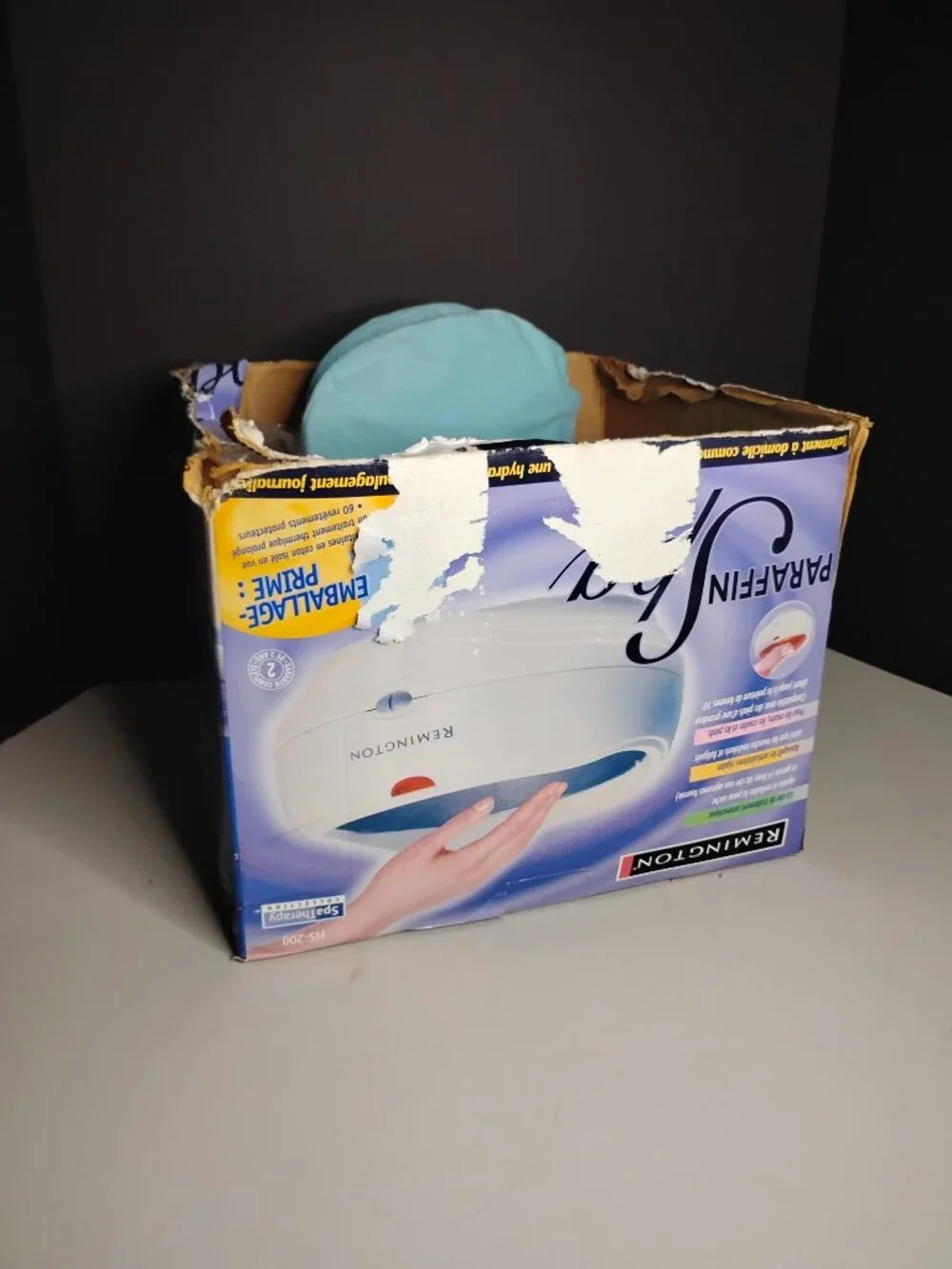 Remington Paraffin Wax Heat Treatment System HS-220 Spa Therapy